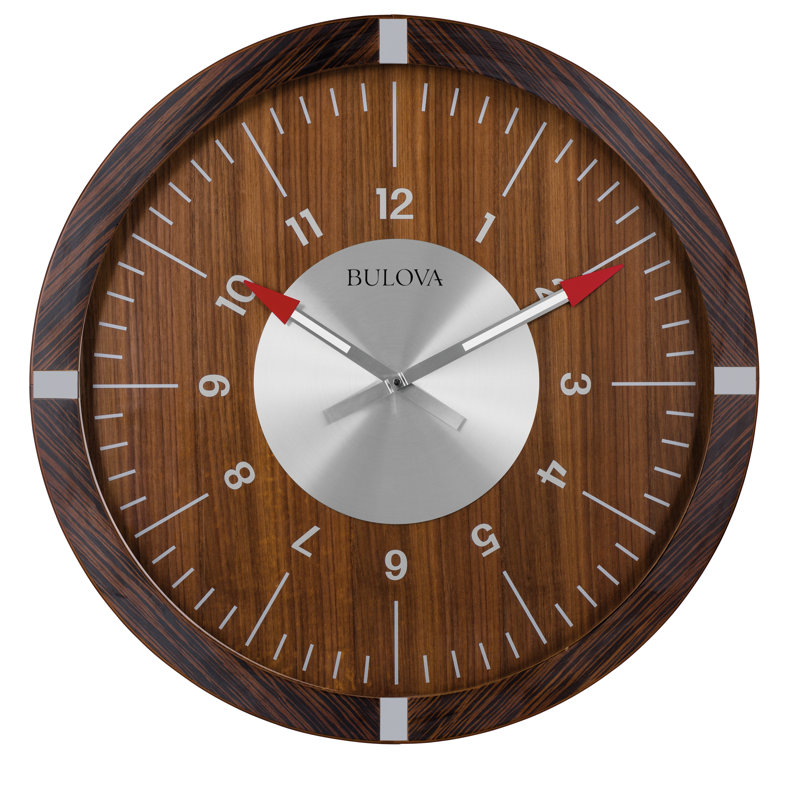 Bulova Oversized Aerojet 30" Wall Clock Wayfair